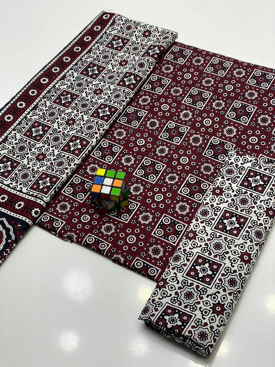 Ajrak Dress Pc - Andaz By Uneza Fazeel