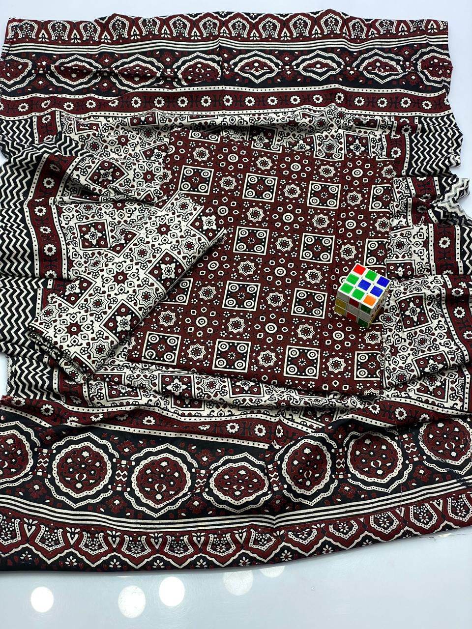 Ajrak Dress Pc - Andaz By Uneza Fazeel