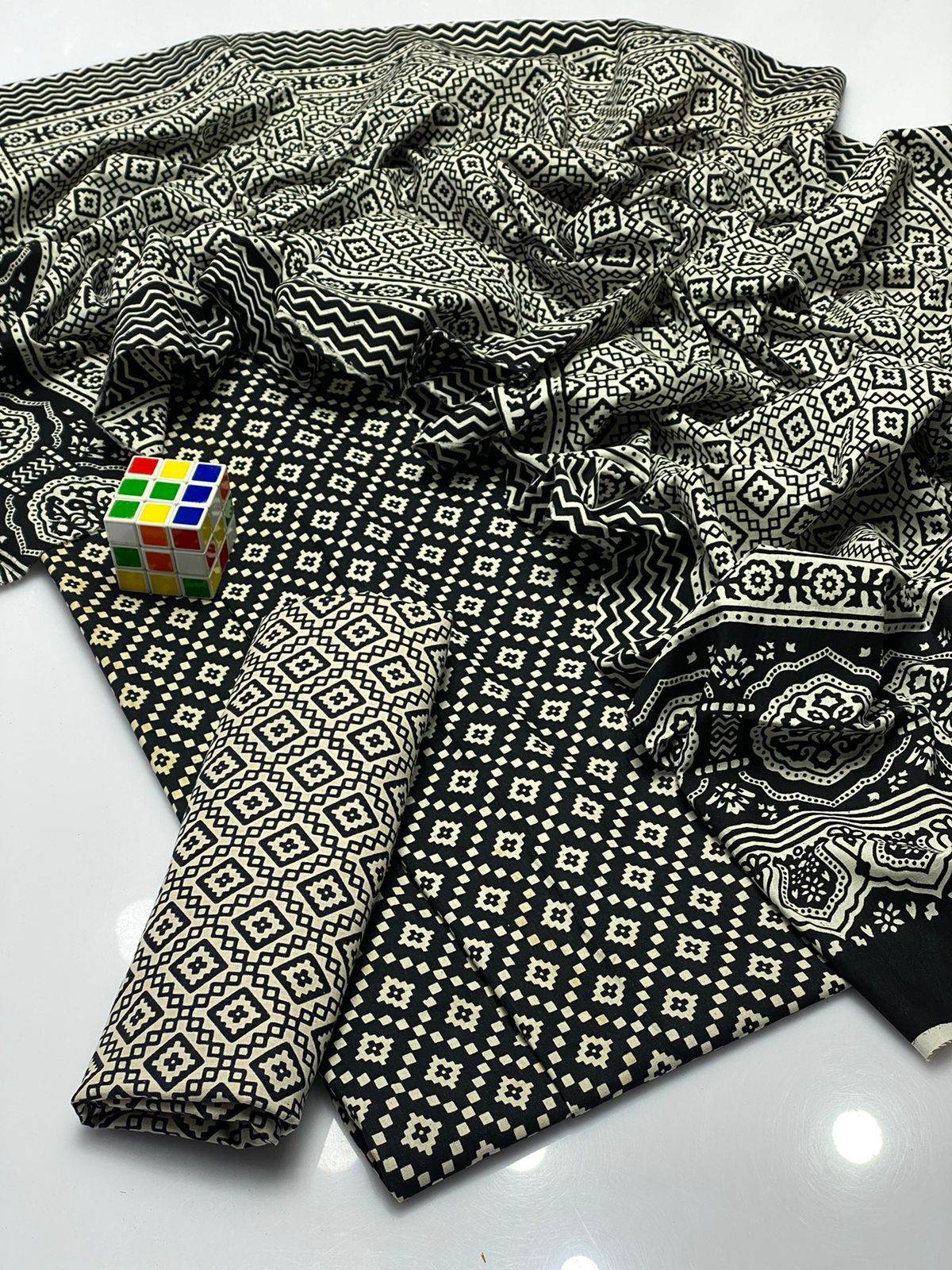 Ajrak Dress Pc - Andaz By Uneza Fazeel