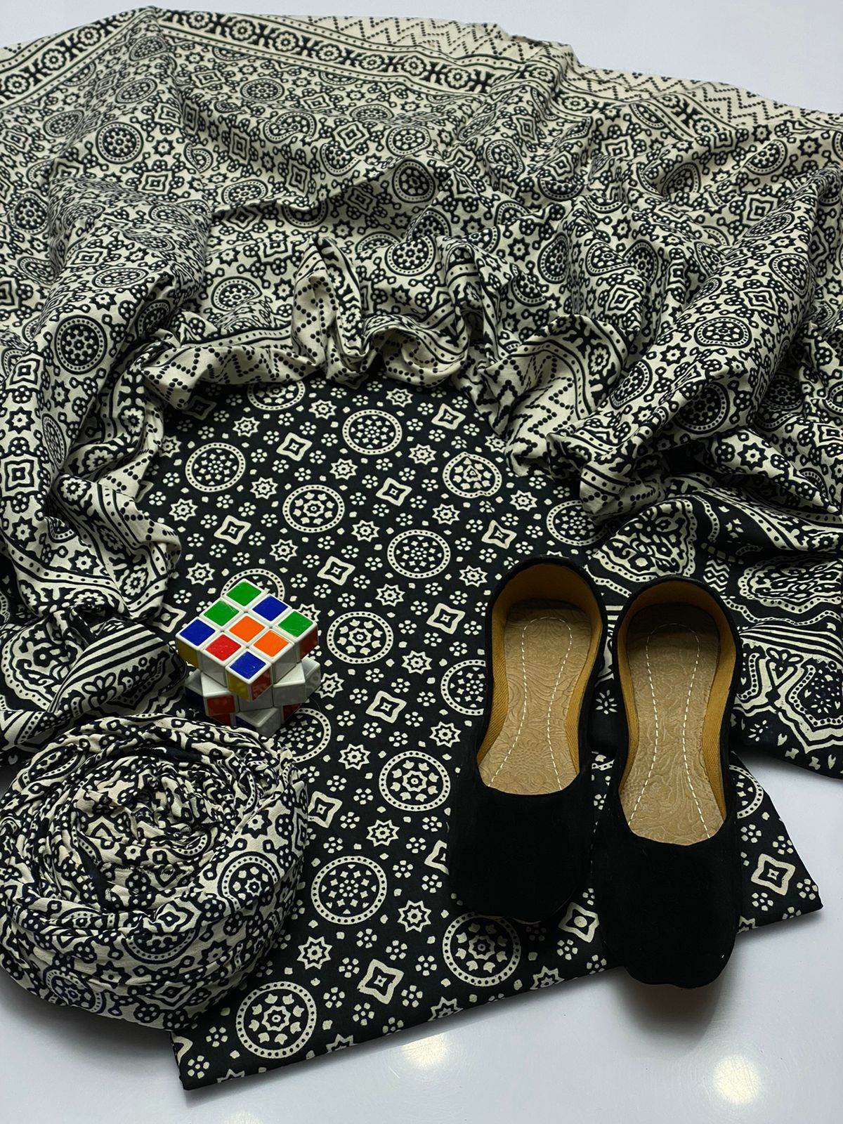 Ajrak Dress Pc - Andaz By Uneza Fazeel