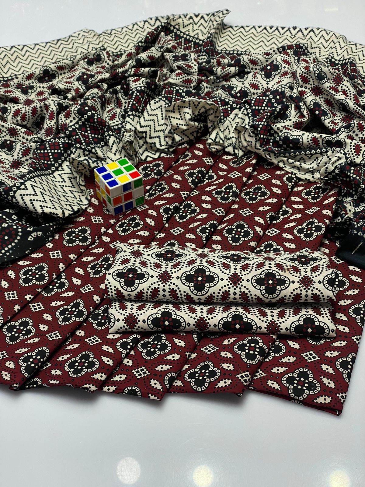 Ajrak Dress Pc - Andaz By Uneza Fazeel
