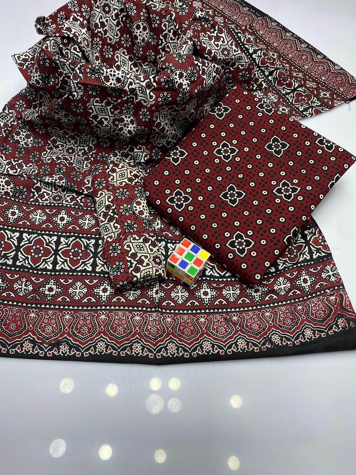 Ajrak Dress Pc - Andaz By Uneza Fazeel