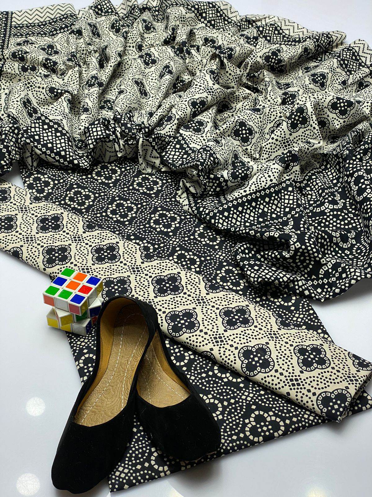 Ajrak Dress Pc - Andaz By Uneza Fazeel