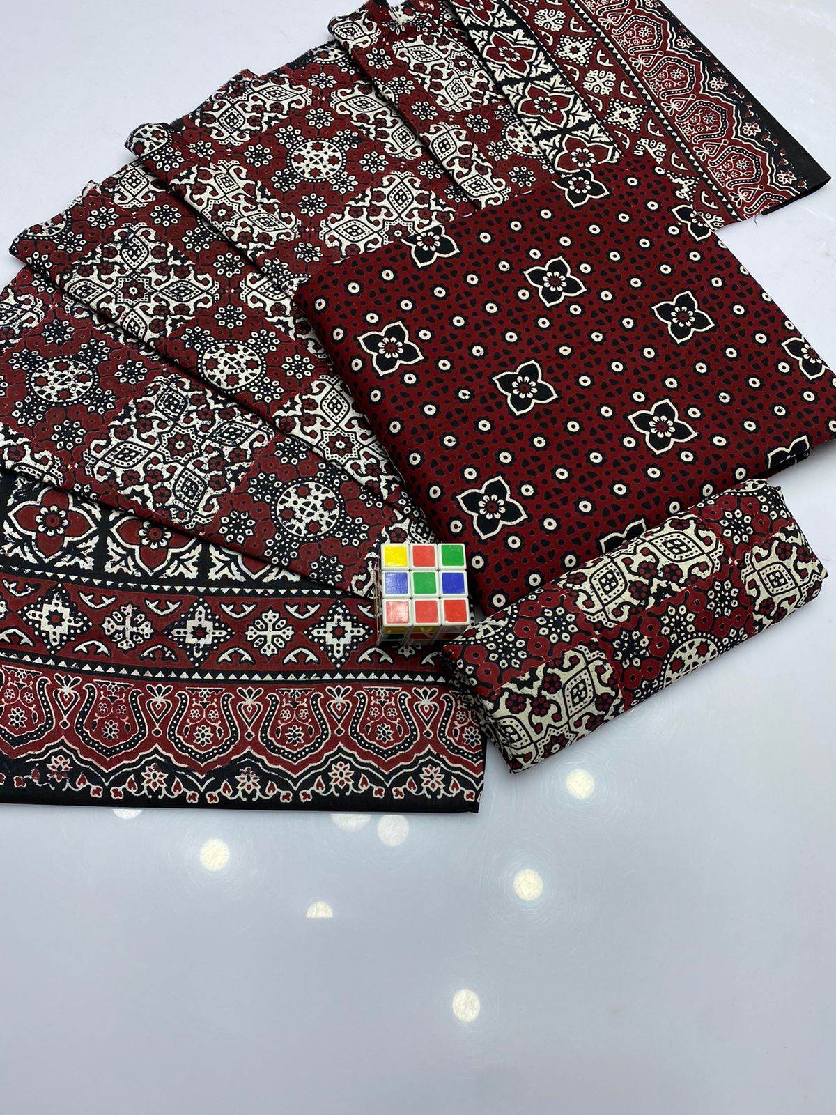 Ajrak Dress Pc - Andaz By Uneza Fazeel