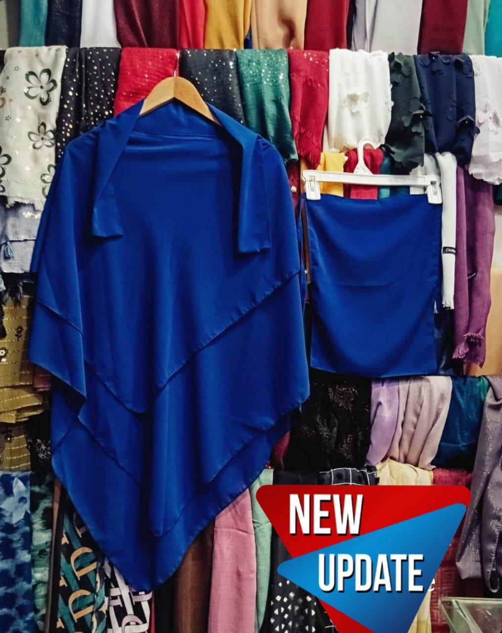 3PCS LAYER HIJAB SET - Andaz By Uneza Fazeel