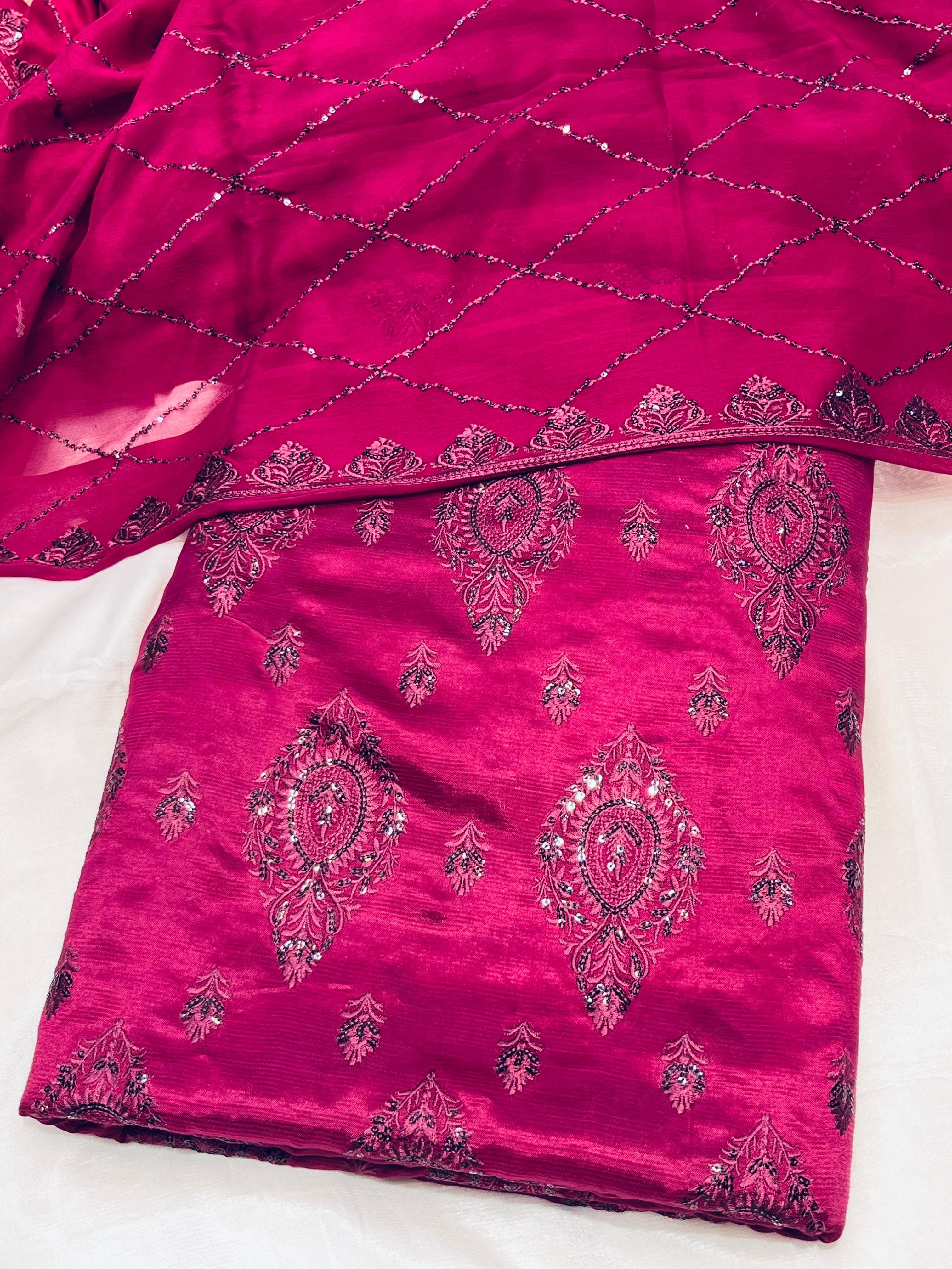 Beautiful Embroidery With Full Shirt