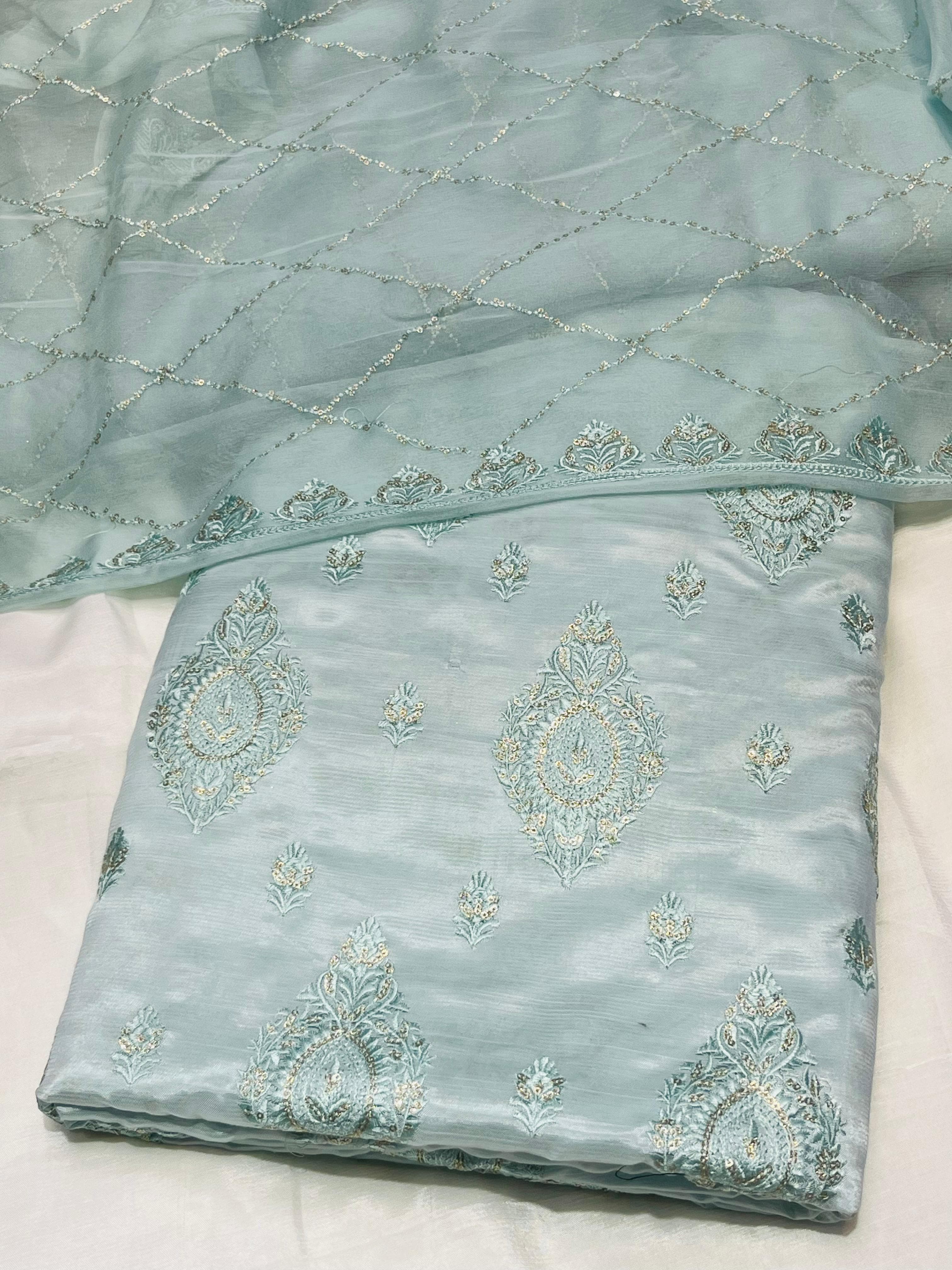 Beautiful Embroidery With Full Shirt