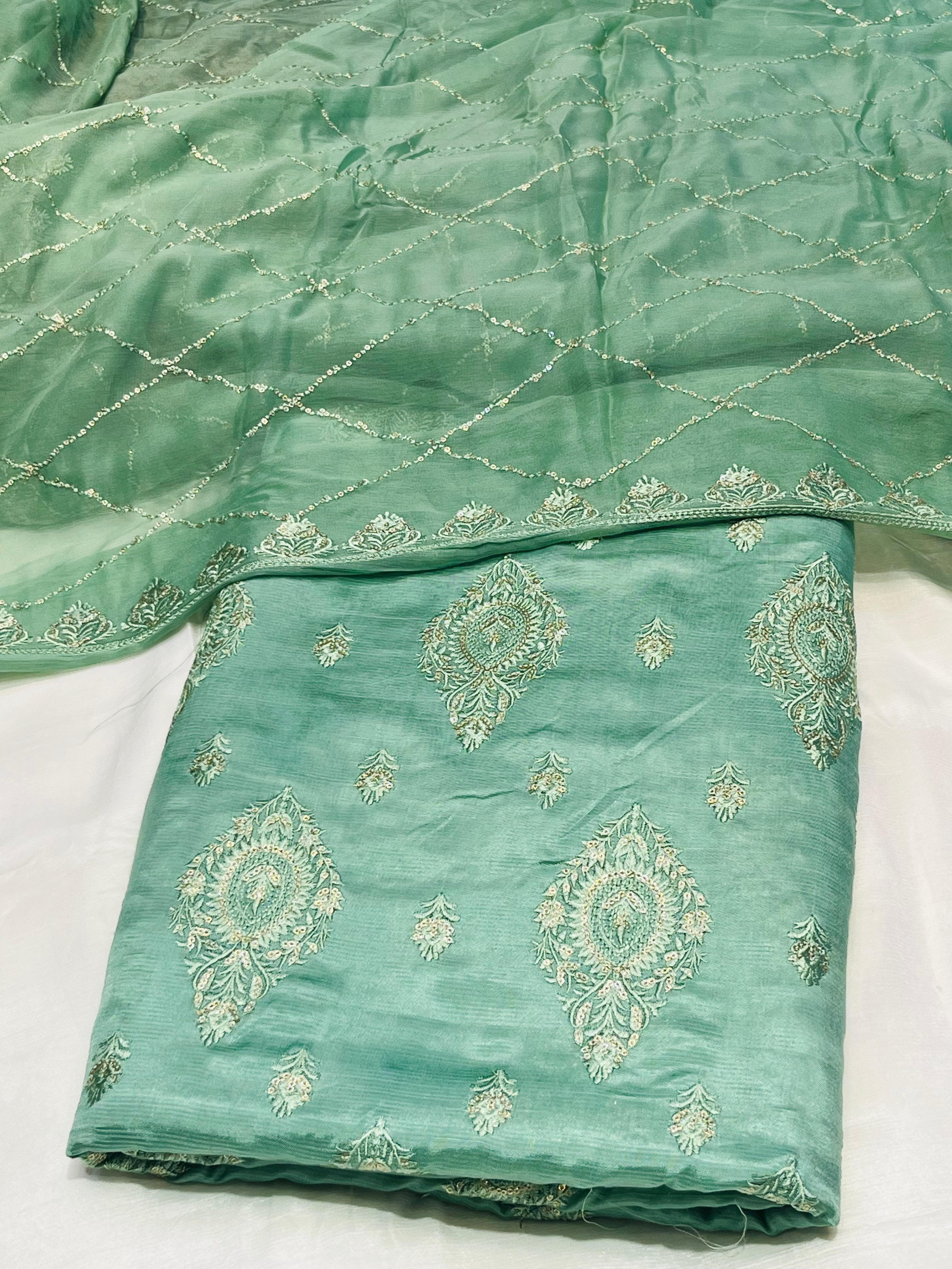 Beautiful Embroidery With Full Shirt