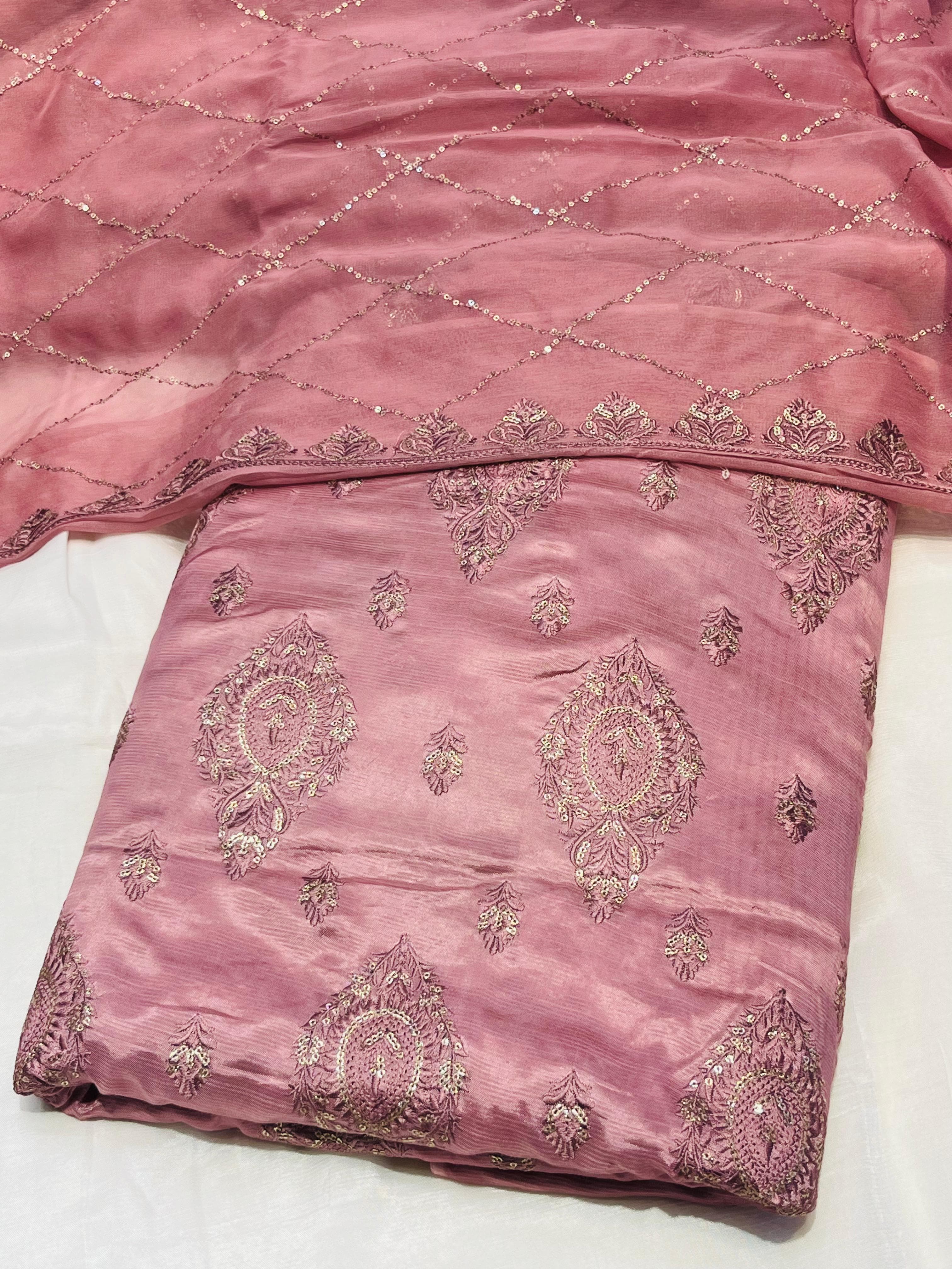 Beautiful Embroidery With Full Shirt