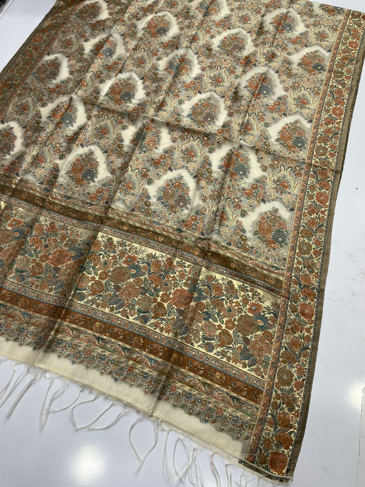 Pure Silk Kani Dupatay