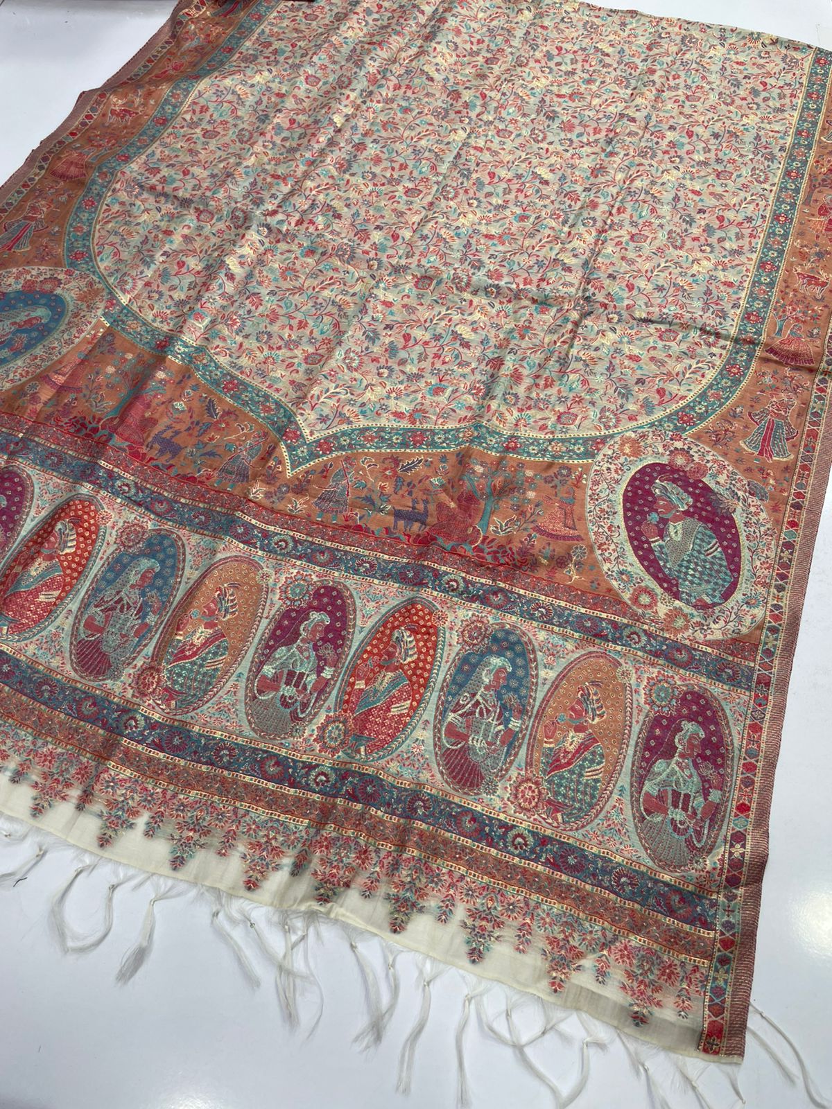 Pure Silk Kani Dupatay