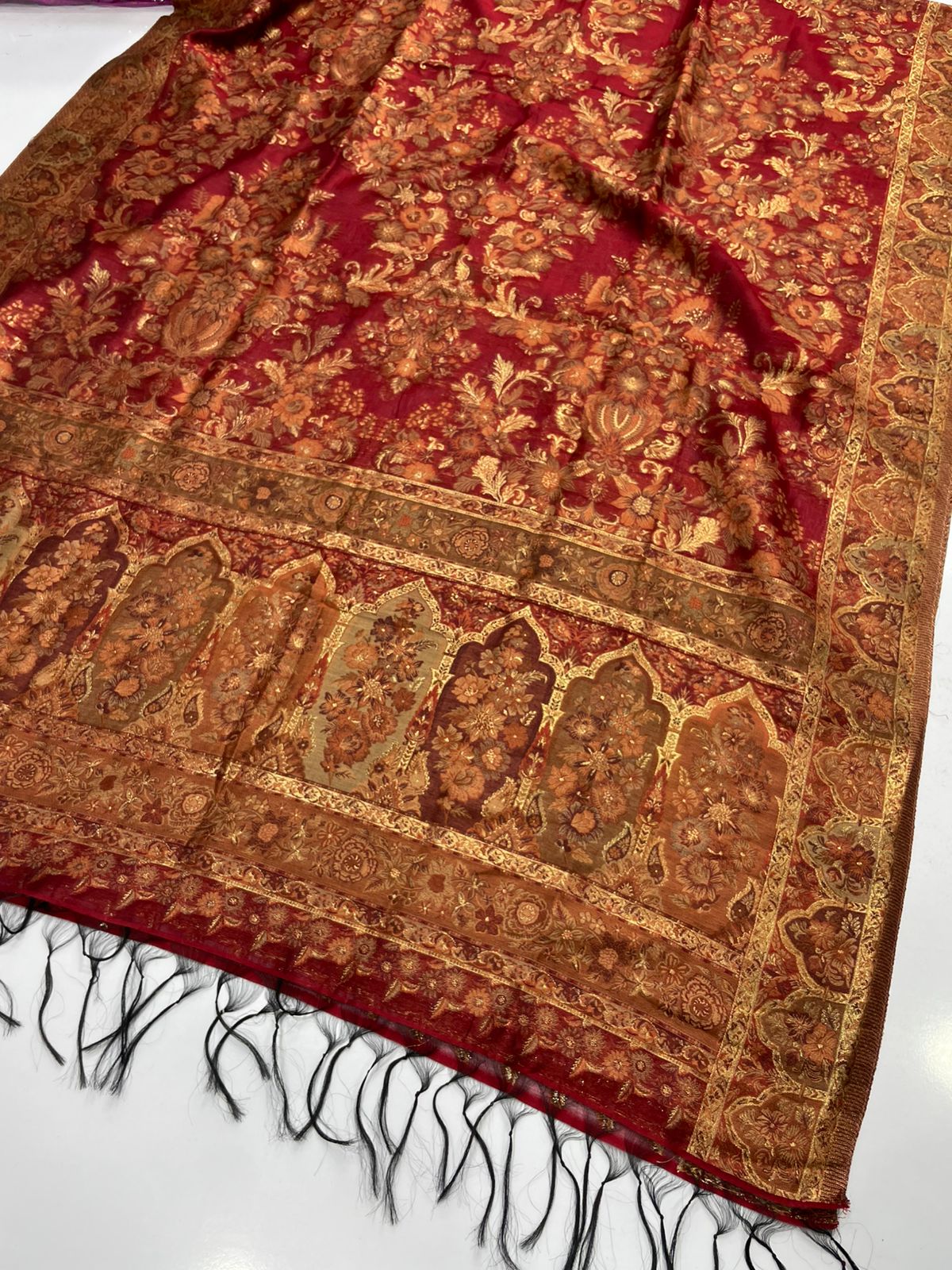 Pure Silk Kani Dupatay