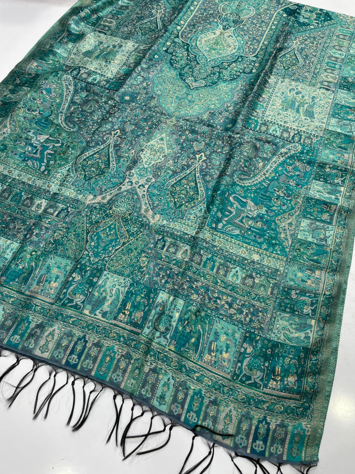 Pure Silk Kani Dupatay