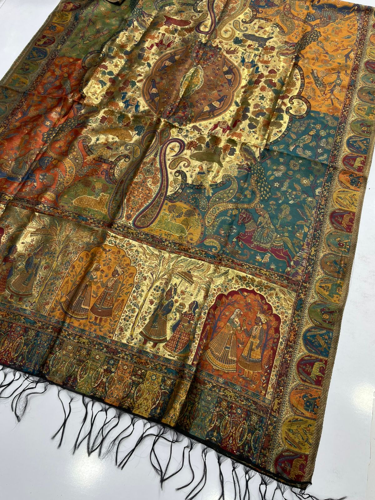 Pure Silk Kani Dupatay