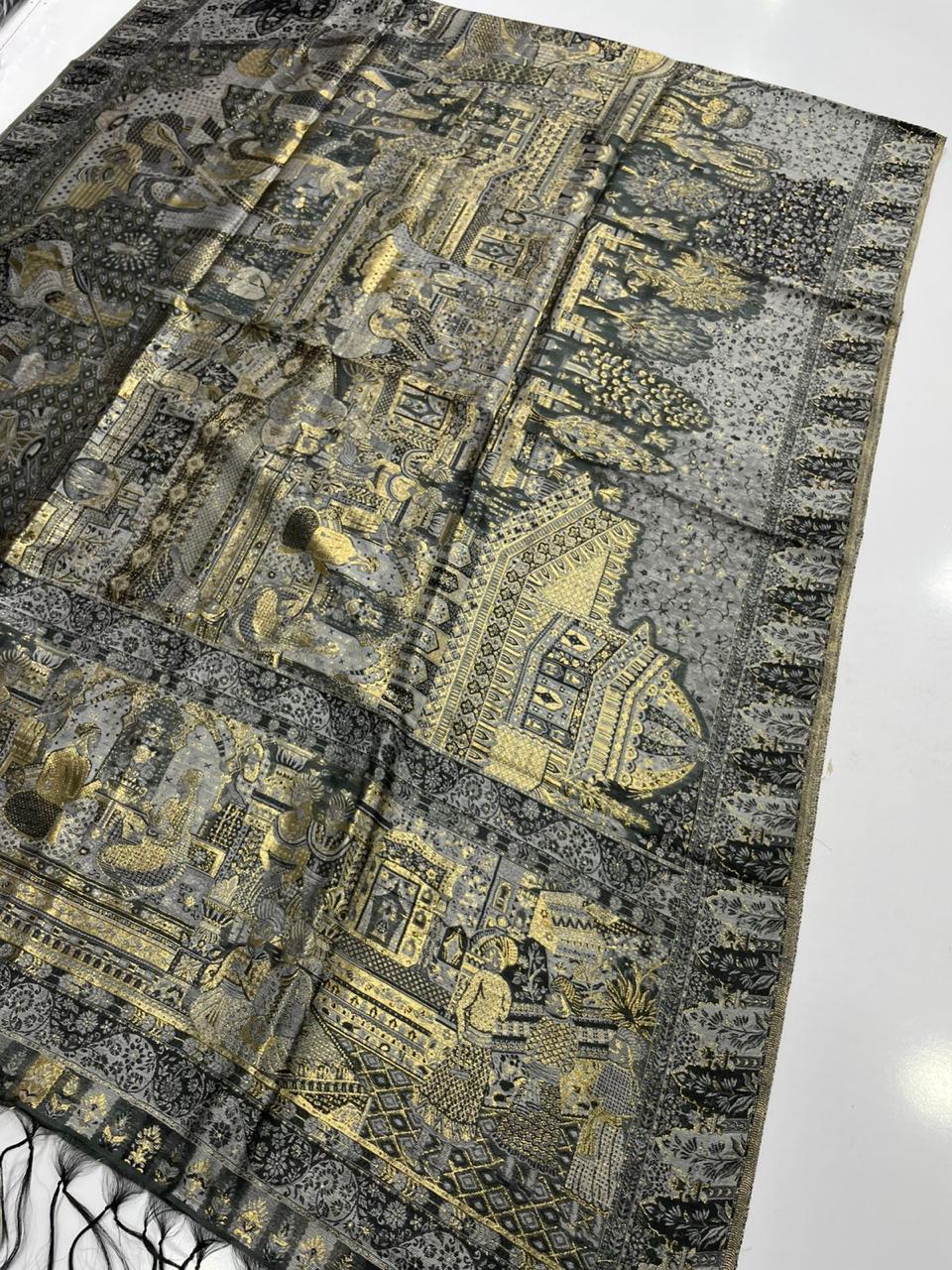 Pure Silk Kani Dupatay