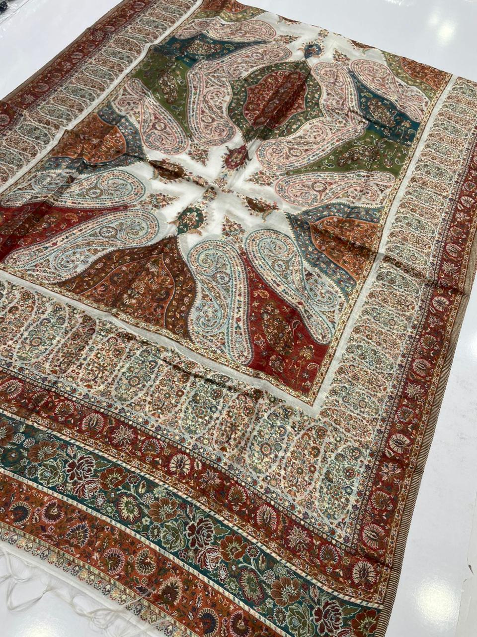 Pure Silk Kani Dupatay