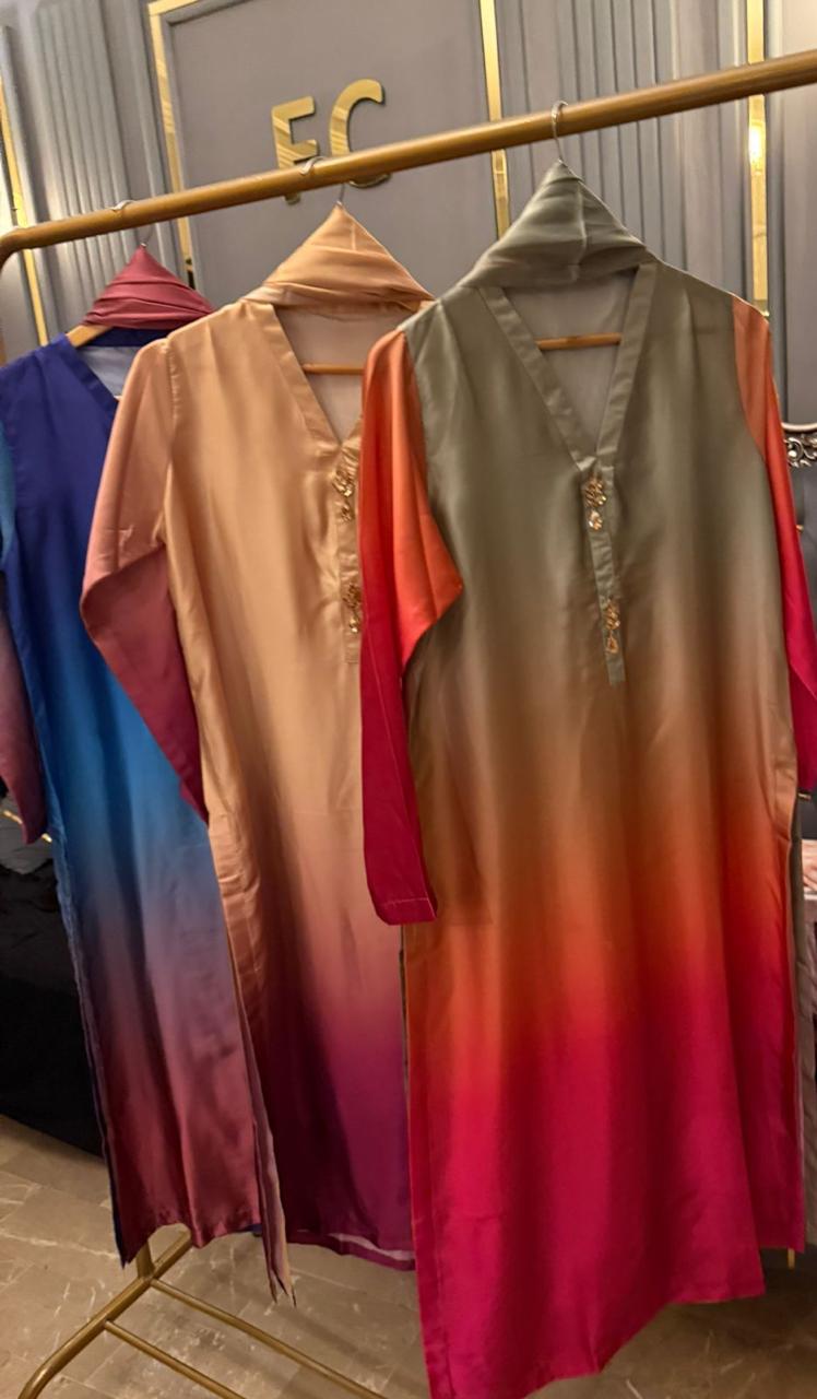 Pure China Silk Digital Printed Co Ords