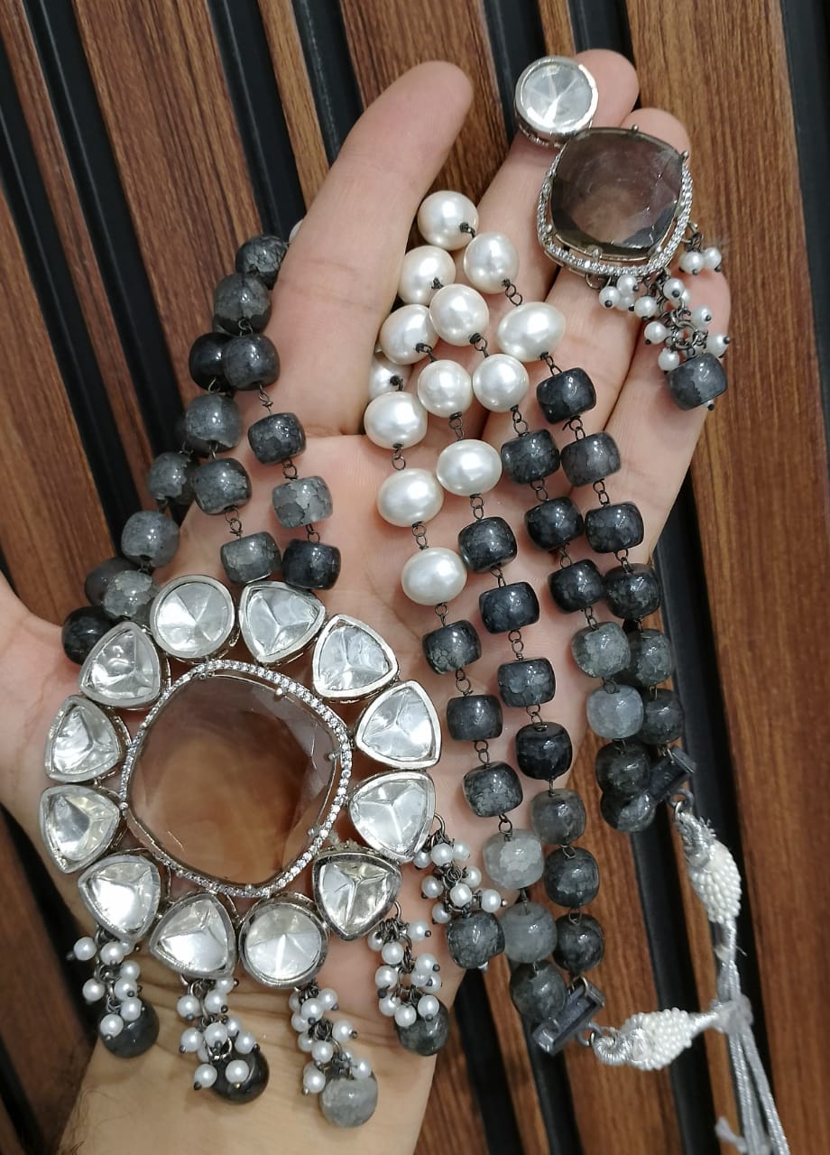 Indian Kundan Maala Set