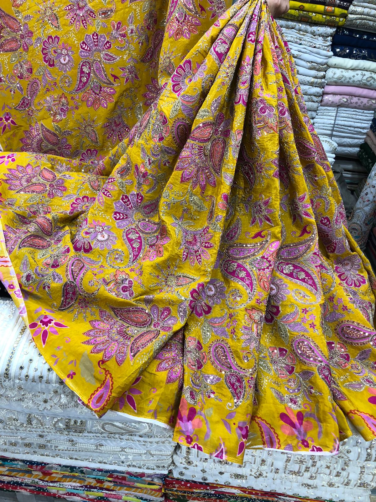 Indain Pure Crepe Silk
