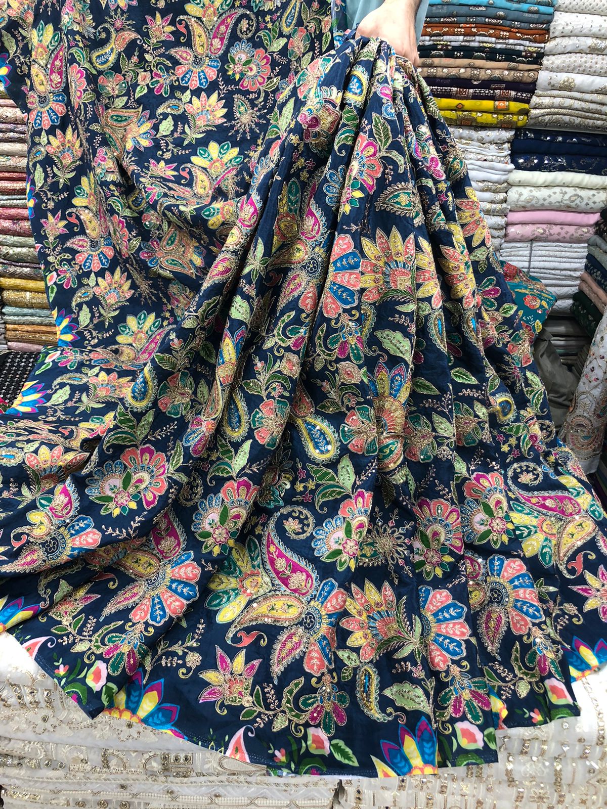 Indain Pure Crepe Silk