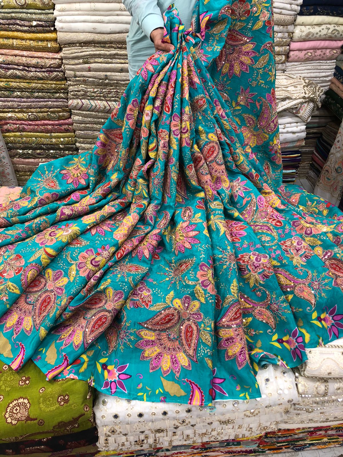 Indain Pure Crepe Silk