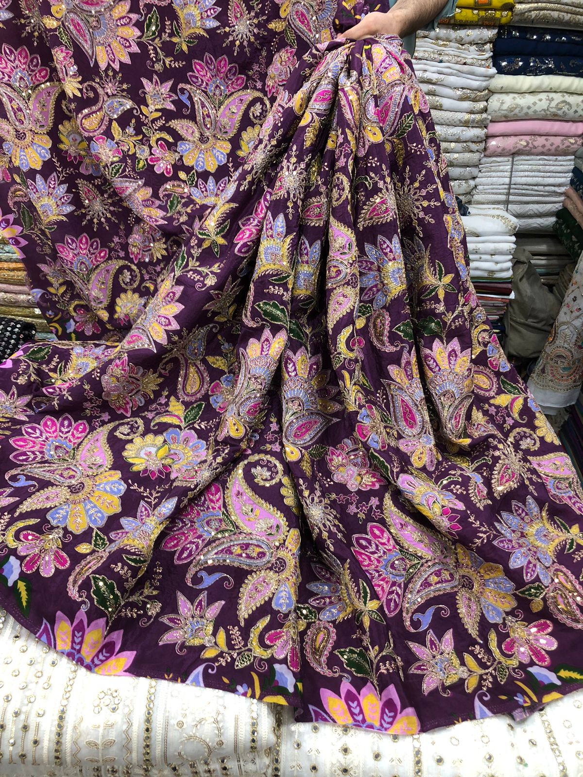 Indain Pure Crepe Silk