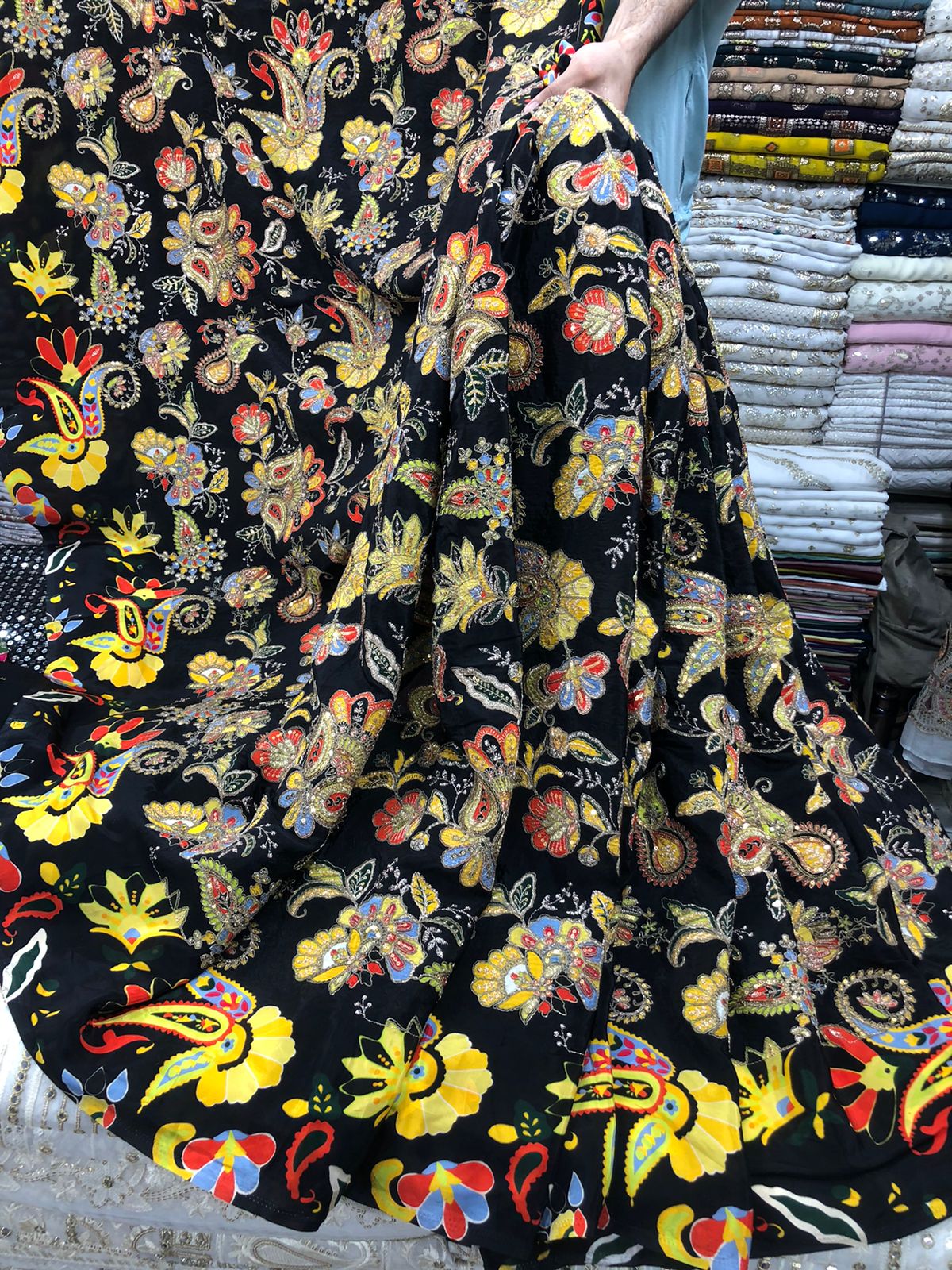 Indain Pure Crepe Silk