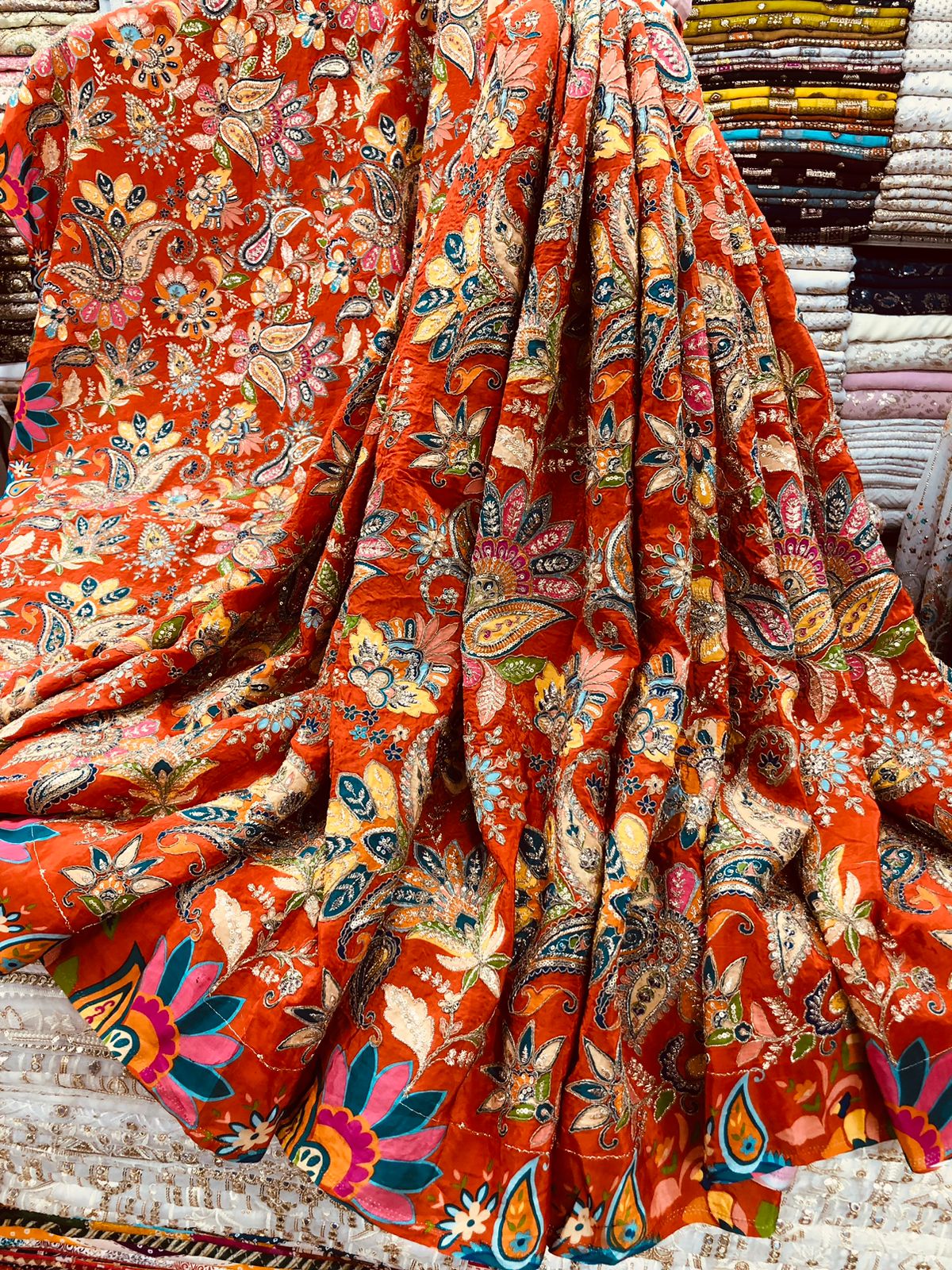 Indain Pure Crepe Silk