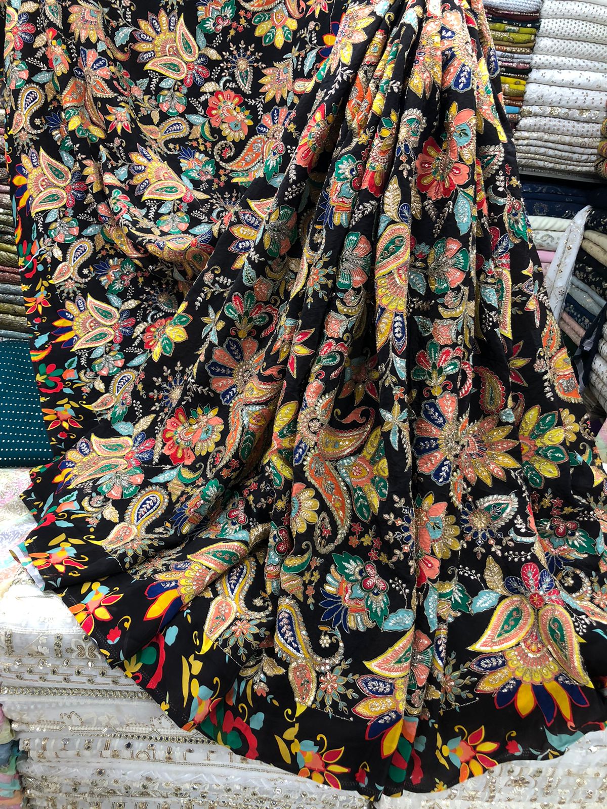 Indain Pure Crepe Silk