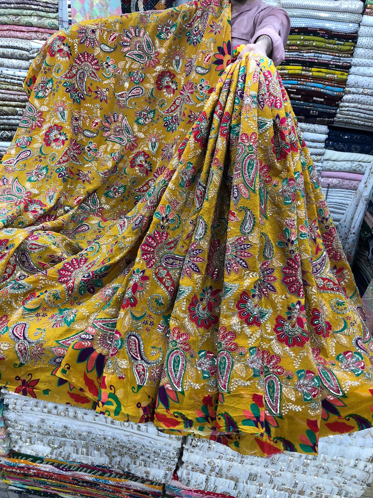Indain Pure Crepe Silk