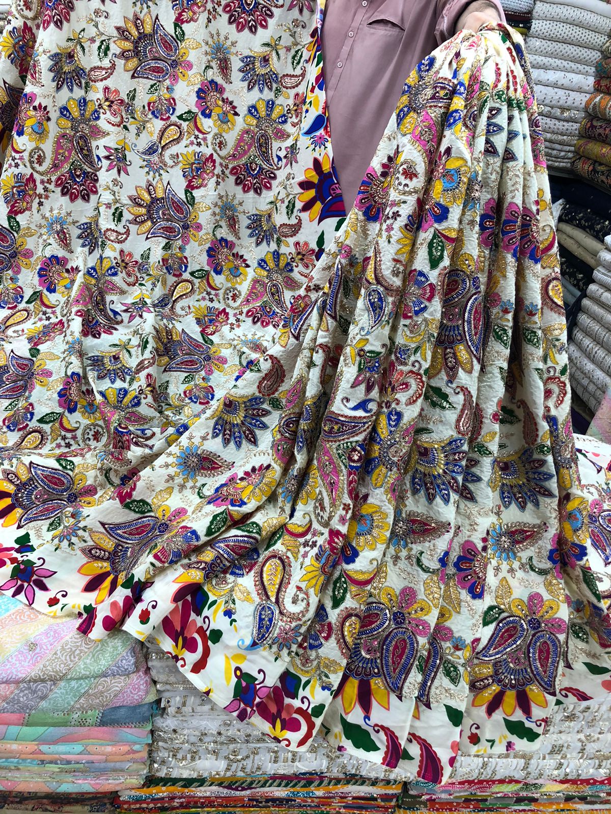 Indain Pure Crepe Silk