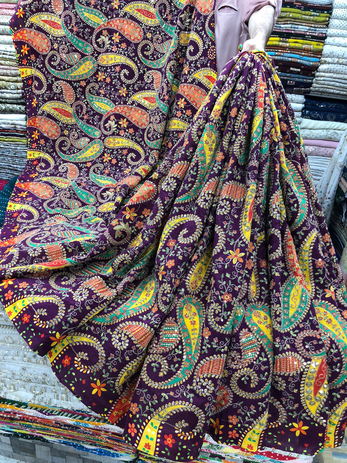 Indain Pure Crepe Silk