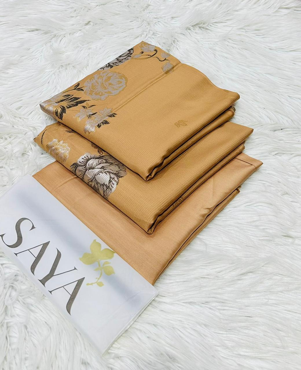 Viscose Saya Three piece