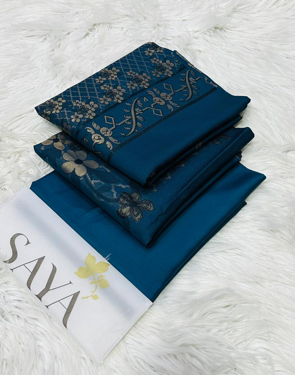 Viscose Saya Three piece