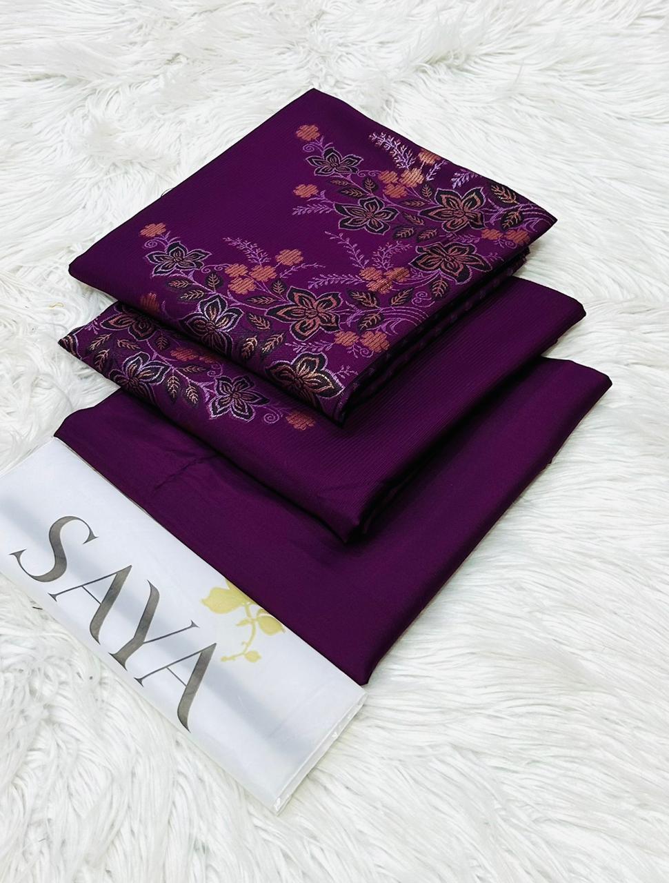 Viscose Saya Three piece