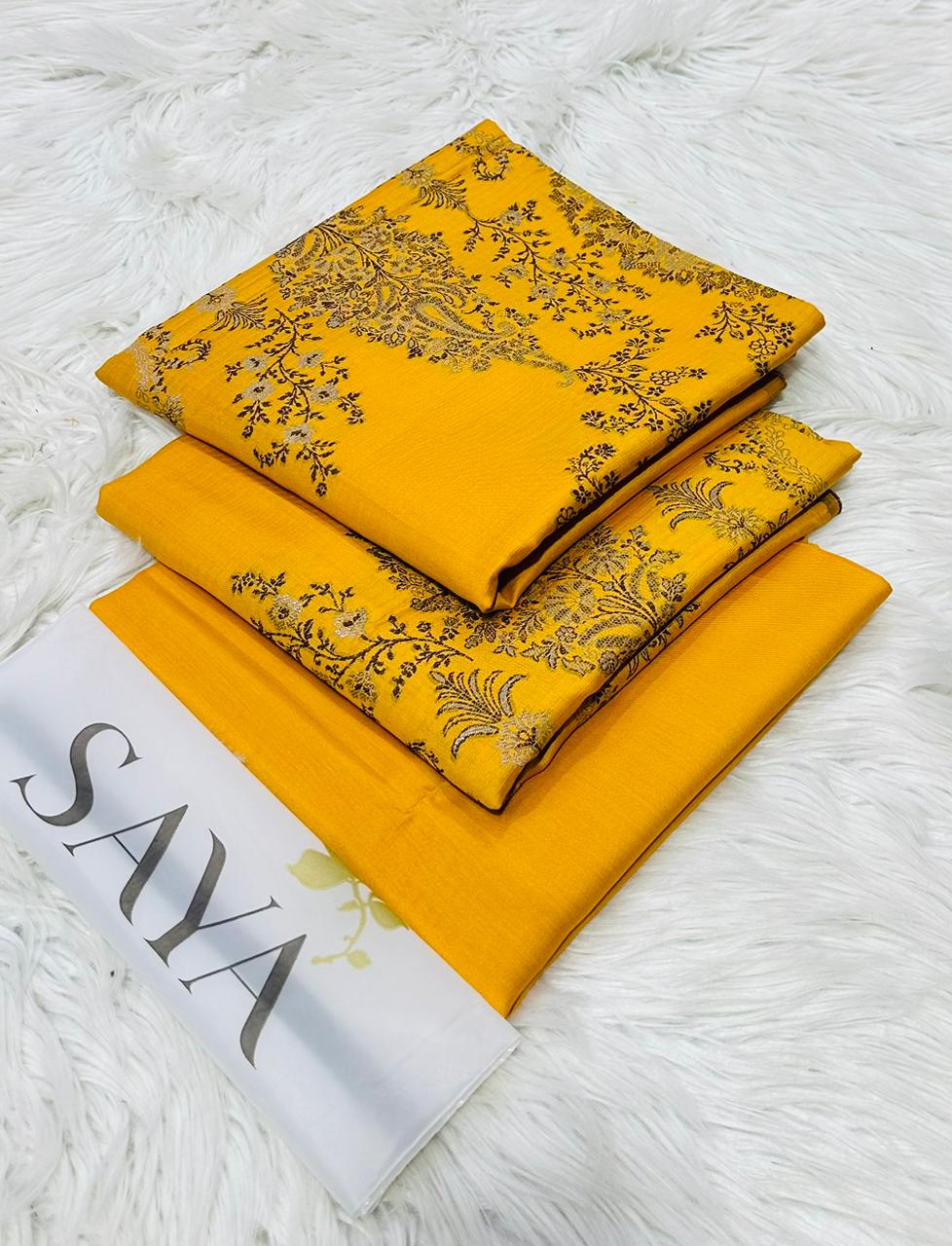 Viscose Saya Three piece