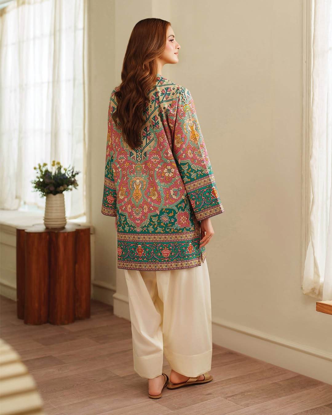 AYRA DIGITAL CO-ORD 2PC (FARSHI) - Andaz By Uneza Fazeel