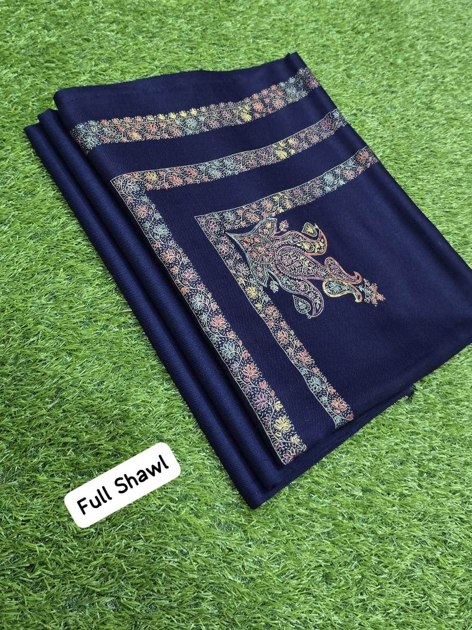 3Pc Suit With Full Size Hand Work Shawl - Andaz By Uneza Fazeel