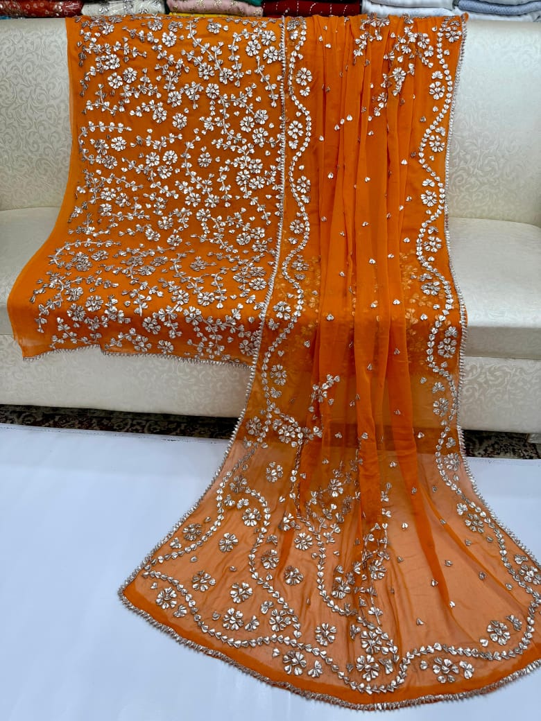 Chiffon 2pc Unstitched Dress