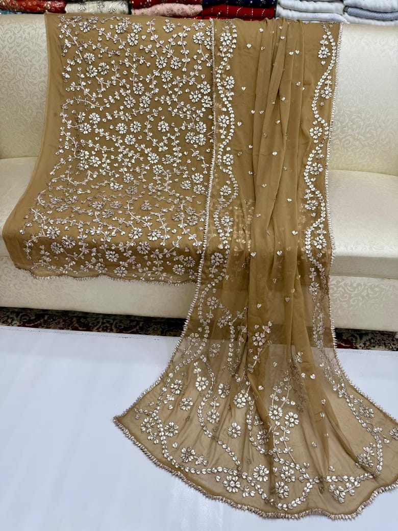 Chiffon 2pc Unstitched Dress