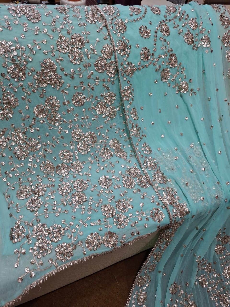 Chiffon 2pc Unstitched Dress