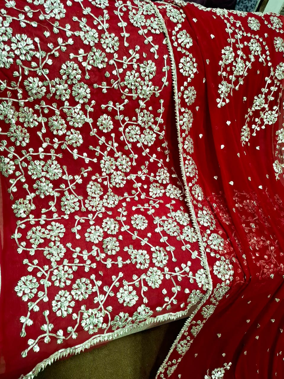 Chiffon 2pc Unstitched Dress