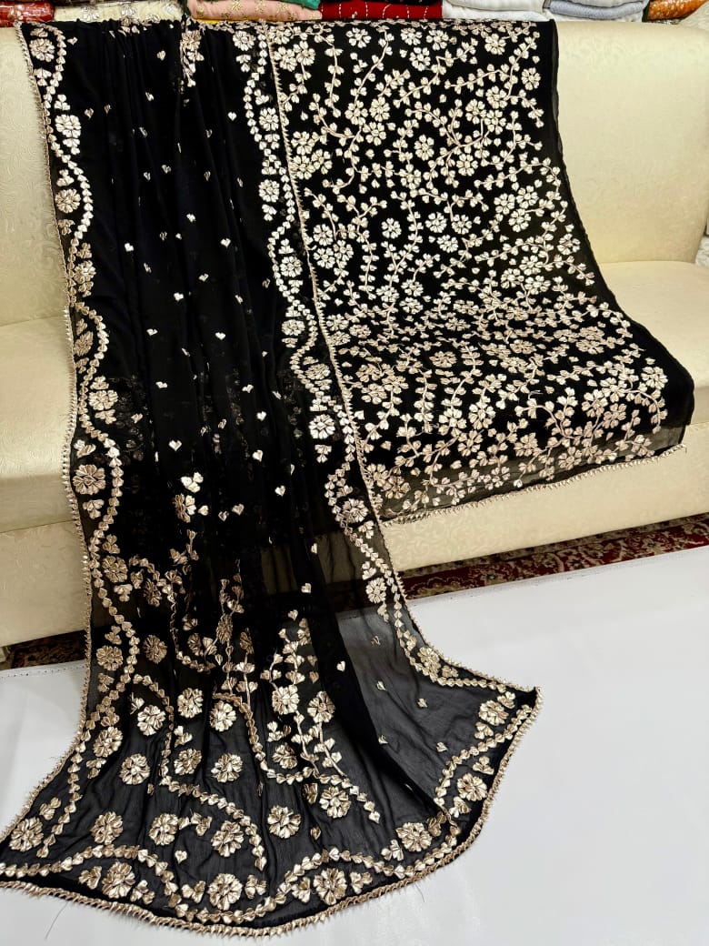 Chiffon 2pc Unstitched Dress