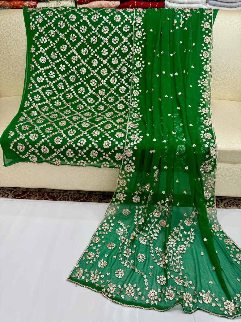 Chiffon 2pc Unstitched Dress