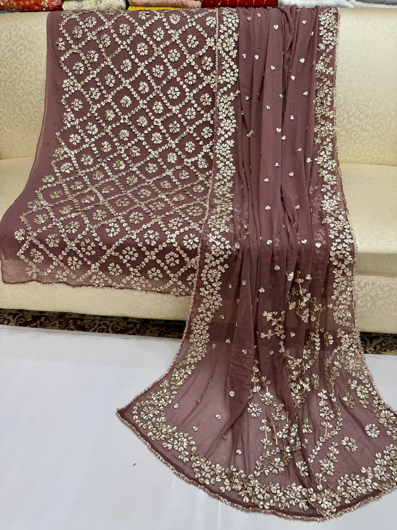 Chiffon 2pc Unstitched Dress