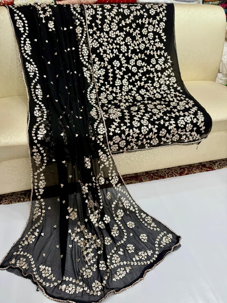 Chiffon 2pc Unstitched Dress