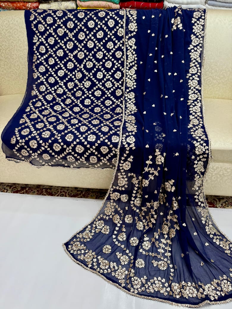 Chiffon 2pc Unstitched Dress