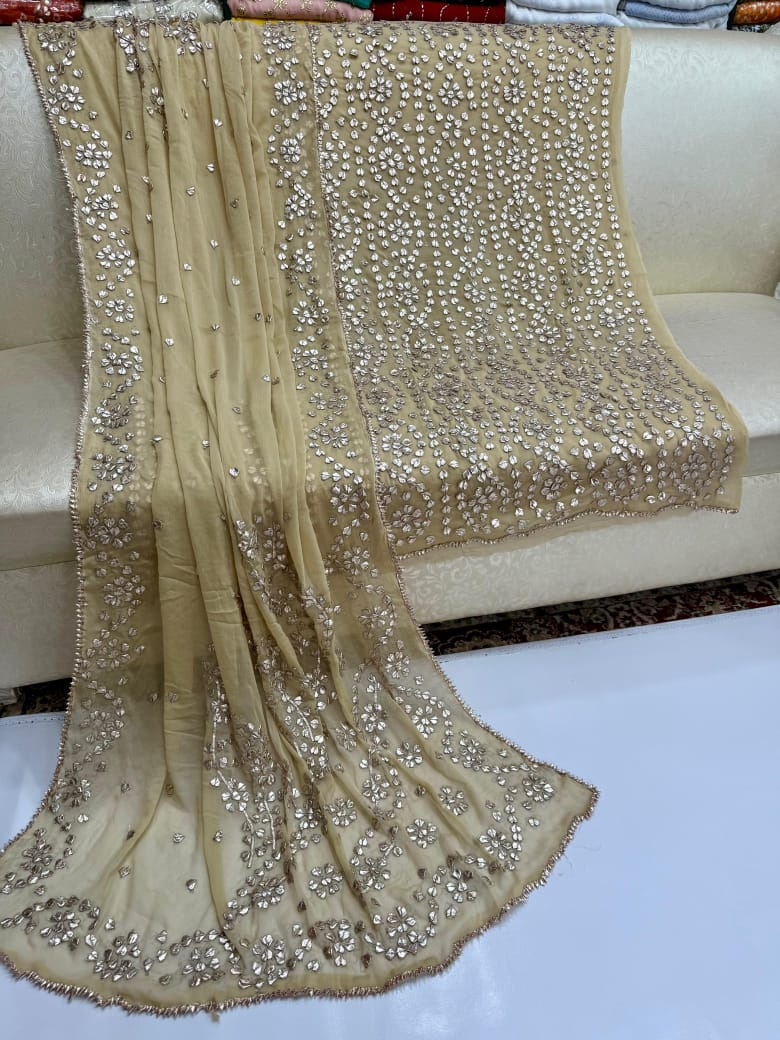 Chiffon 2pc Unstitched Dress