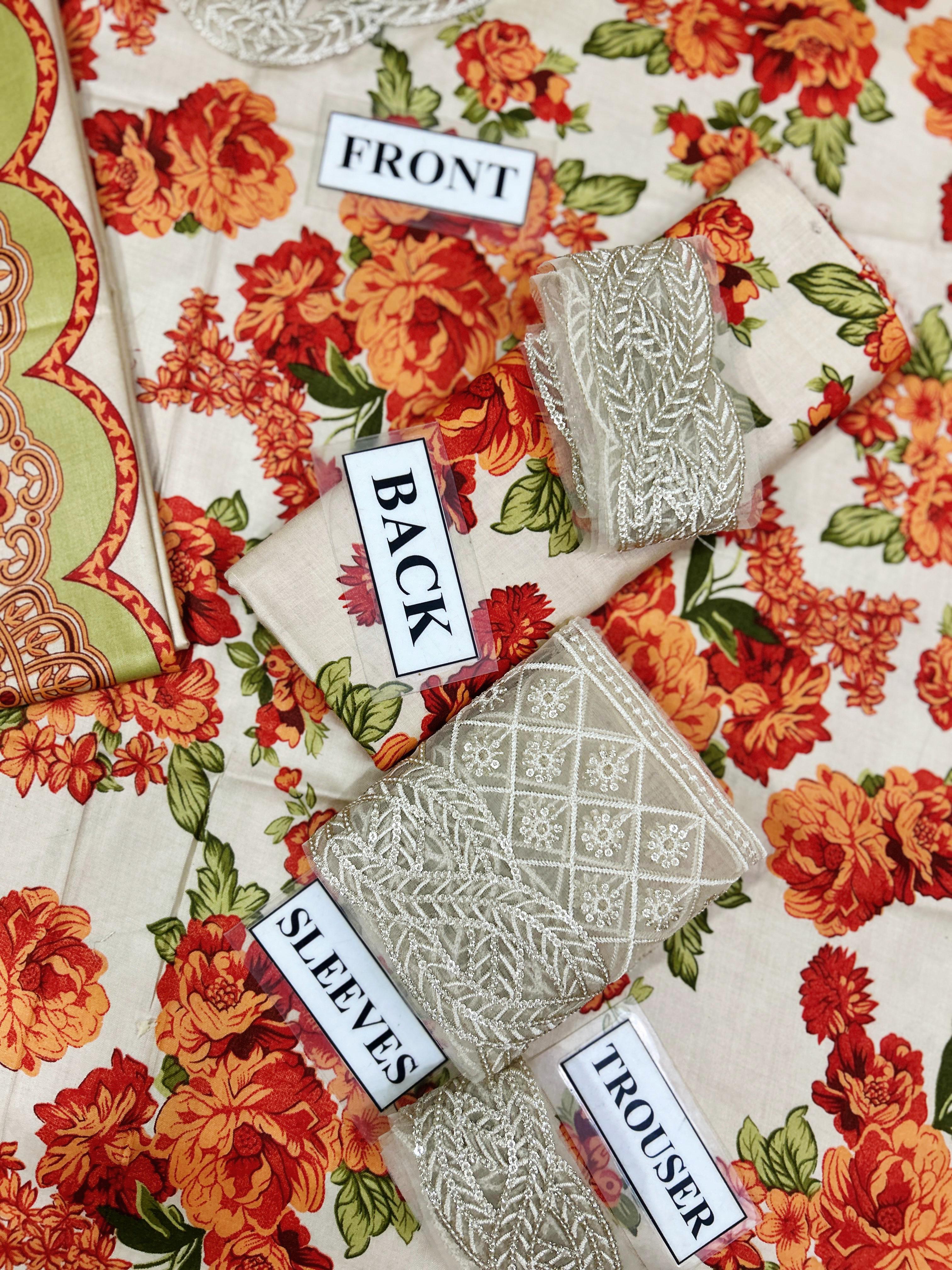 Winter Collection Embroidered Lilen Collection