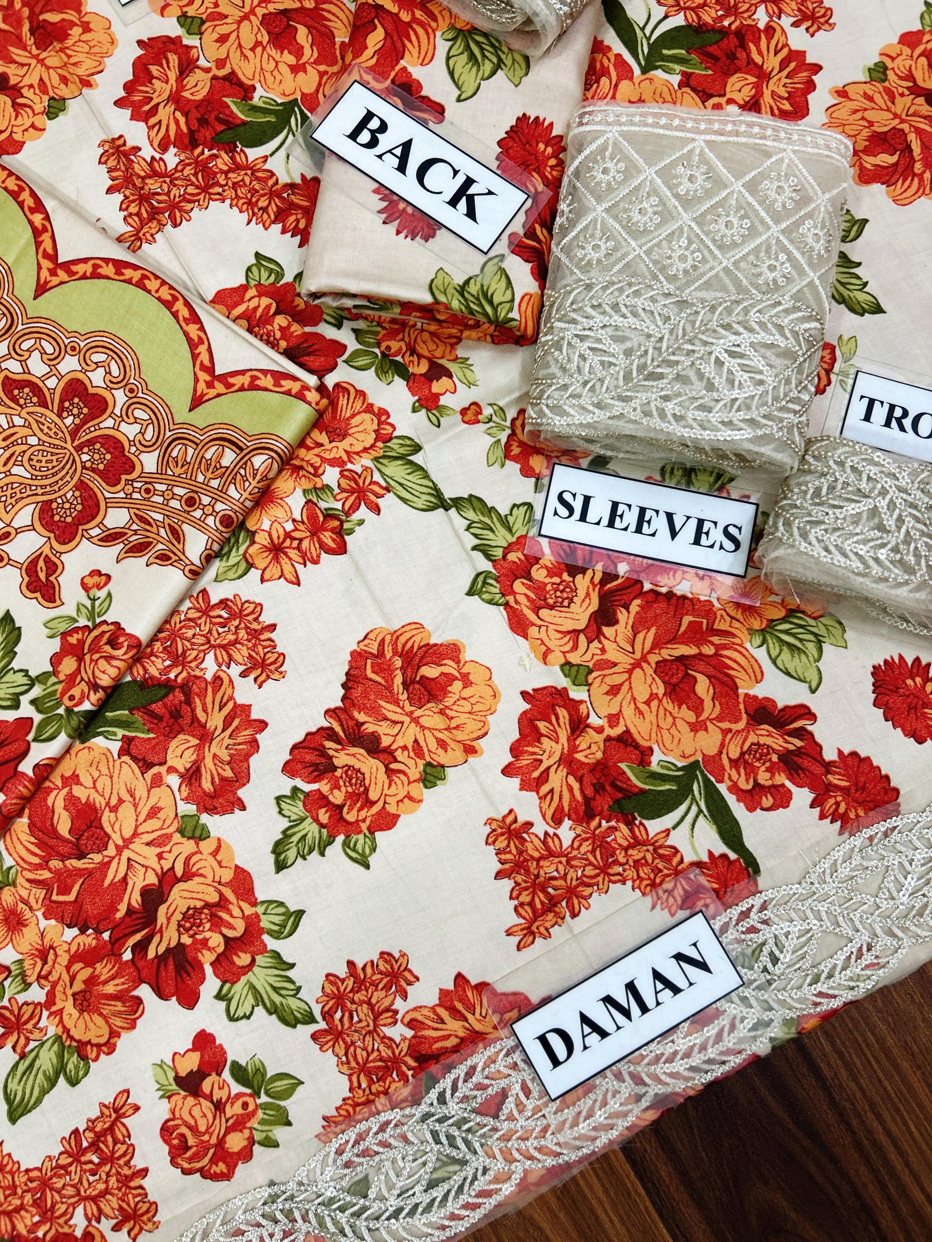 Winter Collection Embroidered Lilen Collection